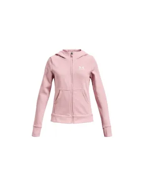 Veste rose Under Armour Veste polaire Rival pour filles